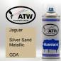 Preview: Jaguar, Silver Sand Metallic, GDA: 400ml Sprühdose, von ATW Autoteile West.